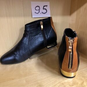 #075 Sergio Todzi Ankle Boots, Size 9.5